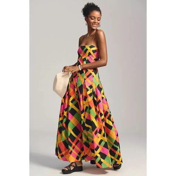Anthropologie S/W/F Cutout Maxi Dress $399 - Picture 1 of 8